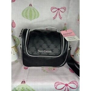 Juicy Couture Juicy Queen Graphic Insulated Zip-Around Crossbody Cooler Bag